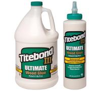 Titebond Ultimate II Colle à bois pour intérieur et extérieur imperméable 3,8 l + Titebond Ultimate III Wood Glue 473 ml