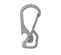 TiTo Titanium Le crochet gagement rapide fonctionne avec un porte-clés ensemble léger et super résistant forme ronde et décapsuleur deux types (décapsuleur)