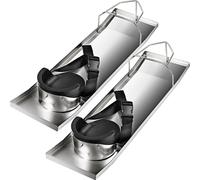 Titre amélioré : Marteau vibrant de bétonnage 70 x 20 x 10 cm - Idéal pour les dalles de béton en acier inoxydable - 5,1kg - Mouvement sur béton humide - Application de chape et de finition