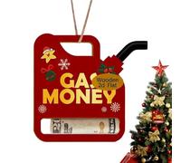 Titulaires d'argent de Noël pour argent en espèces vacances fête 2D bois | Carte d'argent de Noël pour papier, anniversaire, vacances, pièces de monnaie, hommes et emballage