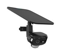 TIUIHU Support de gouttière pour caméra 2 en 1 pour Reolink Argus 4 Pro/Argus 3 Pro/Argus 3 Ultra/Argus Eco Ultra Surveillance solaire extérieure Caméra avec batterie