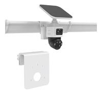 TIUIHU Support de gouttière pour eufy Security eufyCam S4 et eufy PoE NVR Système de sécurité S4/S4 Max/E40, en aluminium, accessoire pour caméra PTZ