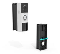 TIUIHU Support de sonnette vidéo réglable (angle de 0 à 45 degrés) compatible avec la batterie de sonnette vidéo TP-Link Tapo D235/Tapo D210
