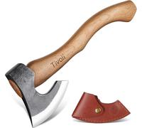 TIVOLI Survival Axt 38cm Outdoor Axt Holz Spalten Camping Axt Wald Garten