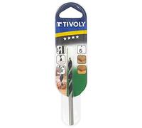 Foret à bois gradué - TIVOLY - SLR 3 pointes - 10 mm - 133 mm - Précision optimale