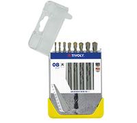 Tivoly Forets béton Essential DIN8039 Coffret 8 pièces Ø 3-10 mm