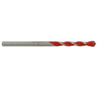 Tivoly 1 Foret Béton-Carrelage 2 en 1 Technic, Rouge, Ø 6 mm