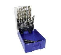 Foret métaux - Acces - HSS - coffret de 25 pièces - pointe en croix - D :
