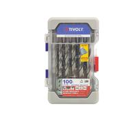 TIVOLY 11452070015 - Coffret 19 forets HSS Ø1-10 mm