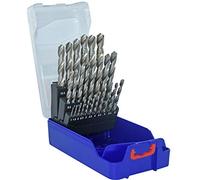 25 forets métaux HSS taillés meulés pointe en croix 1 à 13mm par 0,5mm - TIVOLY - 11452070017