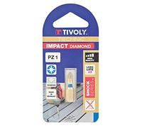 Tivoly 11523220001 Lot de 3 Embouts de Vissage Diamant Impact Torsion pour Vis Pozidriv Pz1-2-3