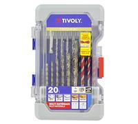 Tivoly 20 pièces -Coffret RANGER -Forets mixtes multi-matériaux