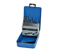 Tivoly Coffret forets métaux HSS laminés 19 pièces Ø 1 à 10 mm