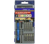 Tivoly • Coffret 27 pièces -14 embouts maquettisme + 5 clés + 6 noix de