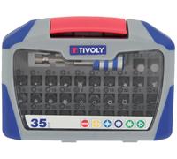 Tivoly • Coffret 35 pcs embouts de vissage standard