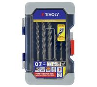Tivoly • Coffret 7 forets MASTER3 SDS+ 3 Taillants L 110- 160mm Ø 5 à 12mm