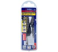 Tivoly ? coffret de 3 forets étagés HSS revêtus TiAlN Ø 4 à 30mm
