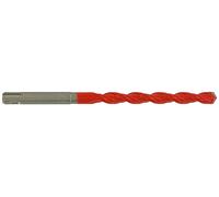 TIVOLY - Foret 2 en 1 Bétons/Carrelages Haute Performance Ø10mm/L160mm - Perçage Carrelage, Faïence, Béton Vibré et Pierre - Queue SDS+ pour Perforateur
