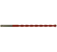 TIVOLY - Foret 2 en 1 Bétons/Carrelages Haute Performance Ø12mm/L260mm - Perçage Carrelage, Faïence, Béton Vibré et Pierre - Queue SDS+ pour Perforateur