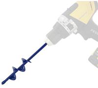 TIVOLY - Foret Tarière pour Perceuse - Ø40mm & L220mm - Acier Inoxydable - Tige Hexagonale Ø8mm - Mèche de Jardin - Forage du Sol Rapide et Facile - Pour la Plantation de Fleurs et Arbustes