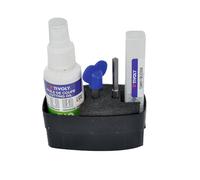 TIVOLY - Set Destructeur de Verrou - Lock Destroyer - 1 Foret Carbure court Ø 6mm + Huile de Coupe Ouverture