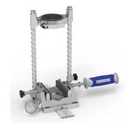 Tivoly 11110220007 Support de Perçage pour perceuse à collier de 43mm à 53mm, système de serrage rapide, Angle de perçage réglable, étau de serrage et système d'aspiration intégré