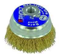 Tivoly XT202520135 Brosse Coupe Acier Laitonné Technic Ø80Mm -M14
