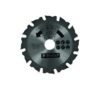 Lame de scie Carbure pour meuleuse Tivoly Ø125 mm Alésage 22,22 mm 12 Dents