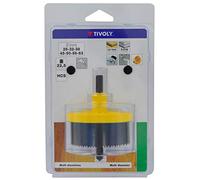 TIVOLY XT50522052010 - Blister SIERRA CORONA HCS/MULTI-HOJAS/Uso OCASIONAL diámetros 25-32-38-45-50-56-62 (22,5mm) (Envase de 7 pz.)