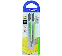 TIVOLY XT505520019 - Blister MADERA BLANDA Y AGLOMERADO/Hoja de calar largo 100 mm corte 75 mm (Envase de 2 pz.)