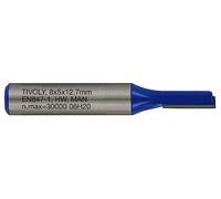 Tivoly XT60642067833 Fraises de défonceuse à rainer droit | 1 tranchant rectifié au diamant Ø 5mm