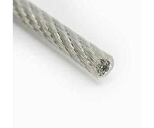 TIYGHI Cable Acier Câble en Acier Inoxydable de 10 mètres recouvert de Plastique PVC 1mm 1.2mm 1.5mm 2m 3mm 4mm 5mm 6mm (Size : 5mm)