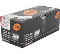 TJEP 34° Clous à tête ronde GF28/63 mm Clou rainuré galvanisé à chaud Boîte pour téléphone portable 1,2 m