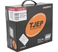 TJEP 34° Tête en D Clous à bande GR28/63 mm Clou rainuré Galvanisé à chaud Maxibox 2,5 m