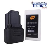 TJEP Batterie 7,2V/2,5AH pour tous les cloueurs à gaz 3G TJEP KMR Fischer FGC 100-B