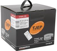TJEP BC 40/40 Coil Clous d'ancrage Clous à peigne 15° 4,0x40 mm anneau galvanisé à chaud