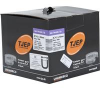 TJEP BC 40/40 Coil Clous d'ancrage Clous à peigne 15° plast. 4,0x40 mm Anneau galvanisé