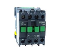 TJXADNEV Contacteur AC LC1E-2510/2501 24 V/48 V/110 V/220 V/380 V contacteur 4 pôles(LC1E25 10,220V)