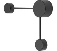 TK Lighting Avia Black applique murale 2x10 W noir 6808