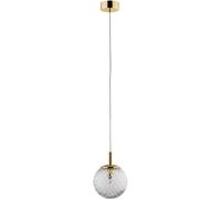 TK Lighting Cadix lampe suspendue 1x8 W doré 759