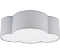 TK Lighting Cloud plafonnier 2x15 W blanc-gris 3144