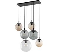 TK Lighting Esme lampe suspendue x15 W graphite 4819