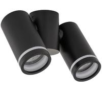 TK Lighting Jet plafonnier 2x10 W noir 4539