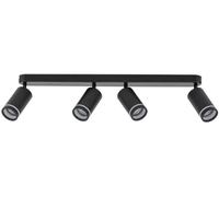 TK Lighting Jet plafonnier 4x10 W noir 6916