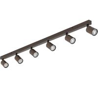 TK Lighting Top plafonnier 6x10 W marron 6183