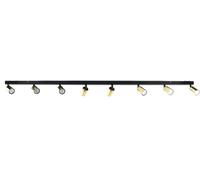 TK Lighting Top plafonnier x10 W noir-doré 5997