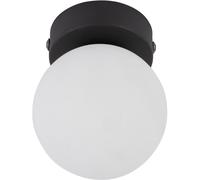 TK Lighting Vox plafonnier 1x8 W noir 5613