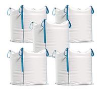 TK THERMALKING - Big Bag Sac de transport pour gravats, bois, déchets de jardin, sable, etc. 90 x 90 x 90 cm, capacité de charge 1000 kg (5)