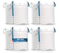 TK THERMALKING - Big Bag - Sacs pour gravats, bois, déchets de jardin, sable - Sacs à gravats 90 x 90 x 90 cm, capacité de charge 1000 kg (4)