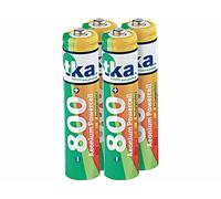TKA 4 accus AAA TKA Hybrides Nimh - 800 mAh